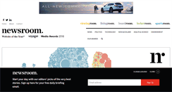 Desktop Screenshot of newsroom.co.nz